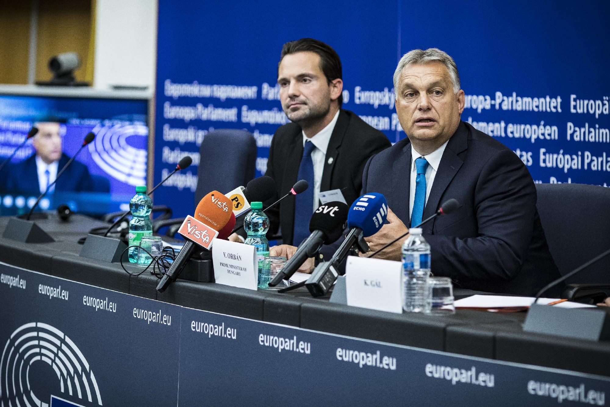 Az Európai Parlament ülése - Orbán Viktor