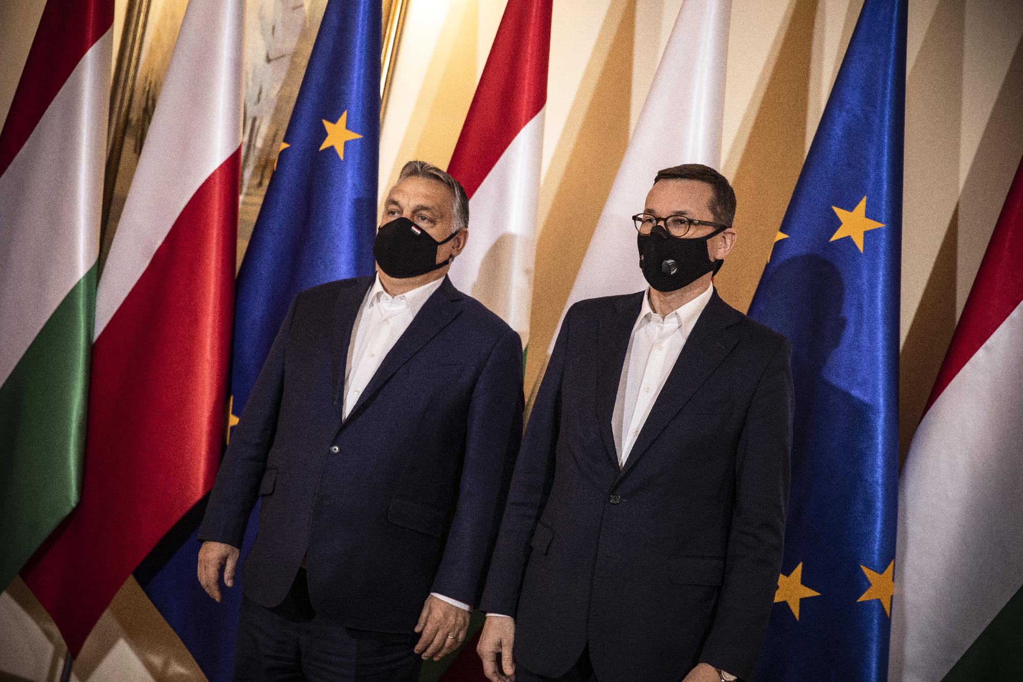 Orbán Viktor és Mateusz Morawiecki találkozója Varsóban