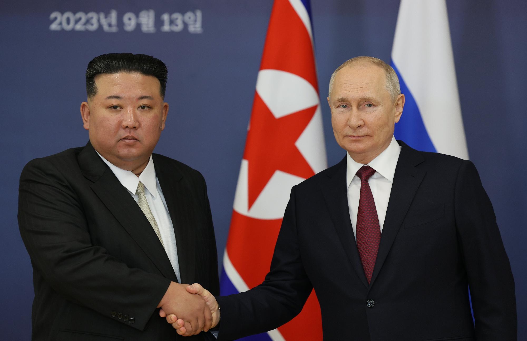 Kim Dzsong Un Oroszországban