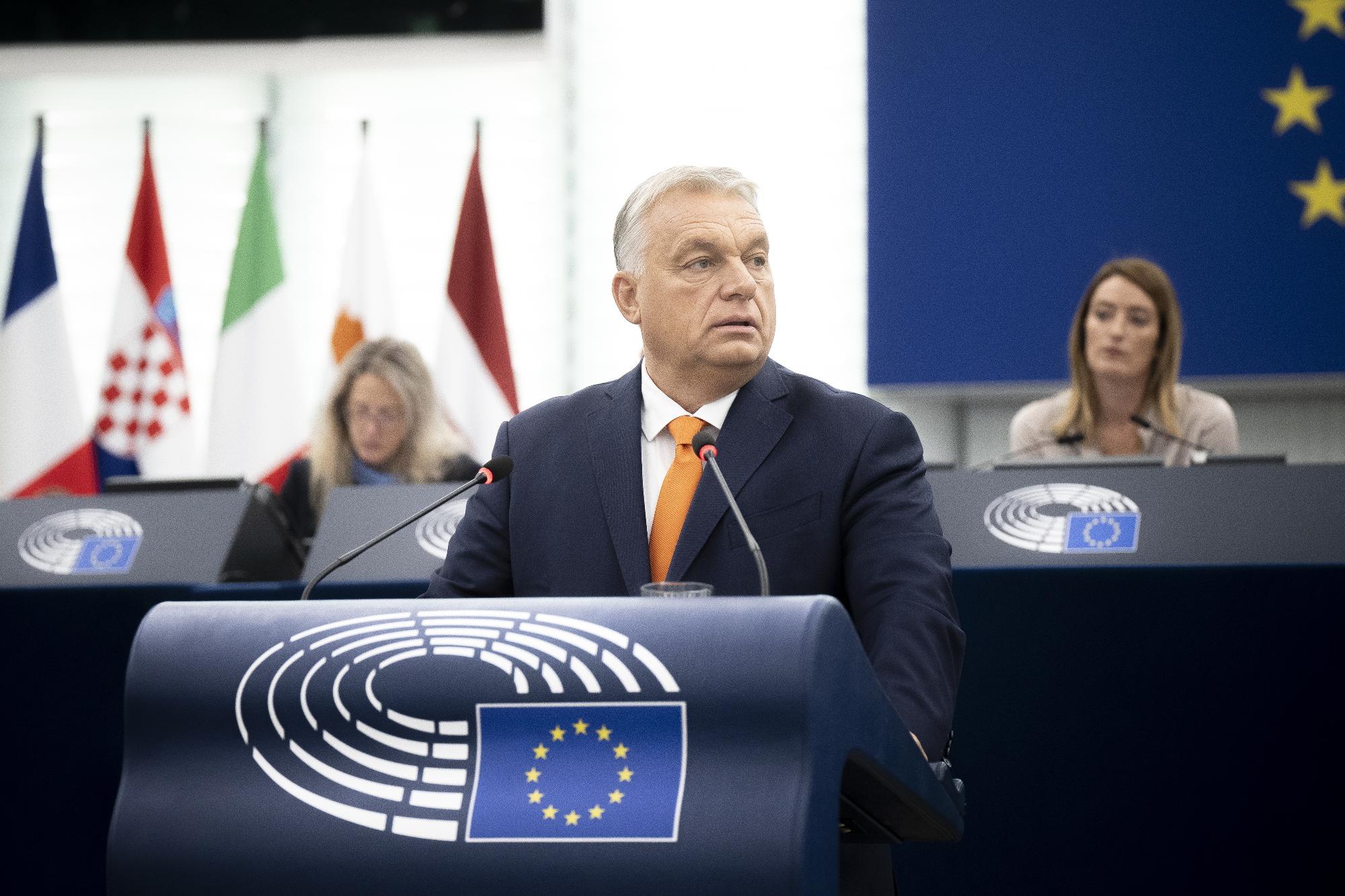 EU-elnökség - Orbán Viktor ismertette a magyar uniós elnöks