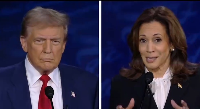 Donald Trump, Kamala Harris